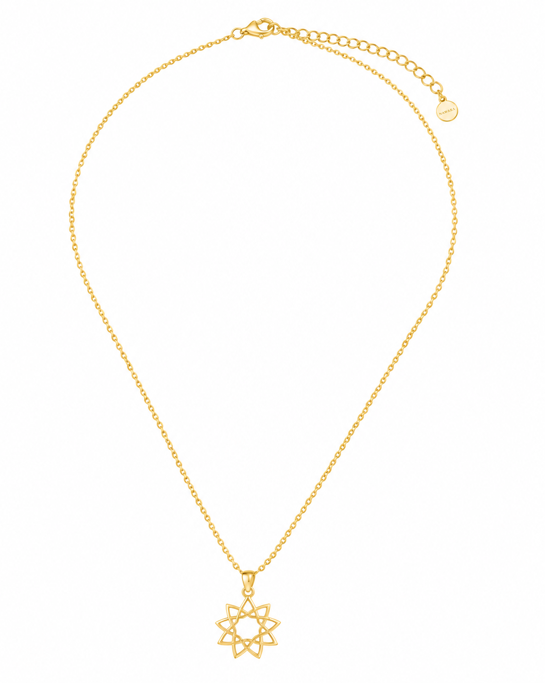 Nine-Pointed Star Necklace