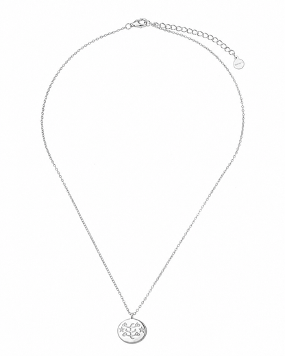 Ringstone Oval Badge Necklace