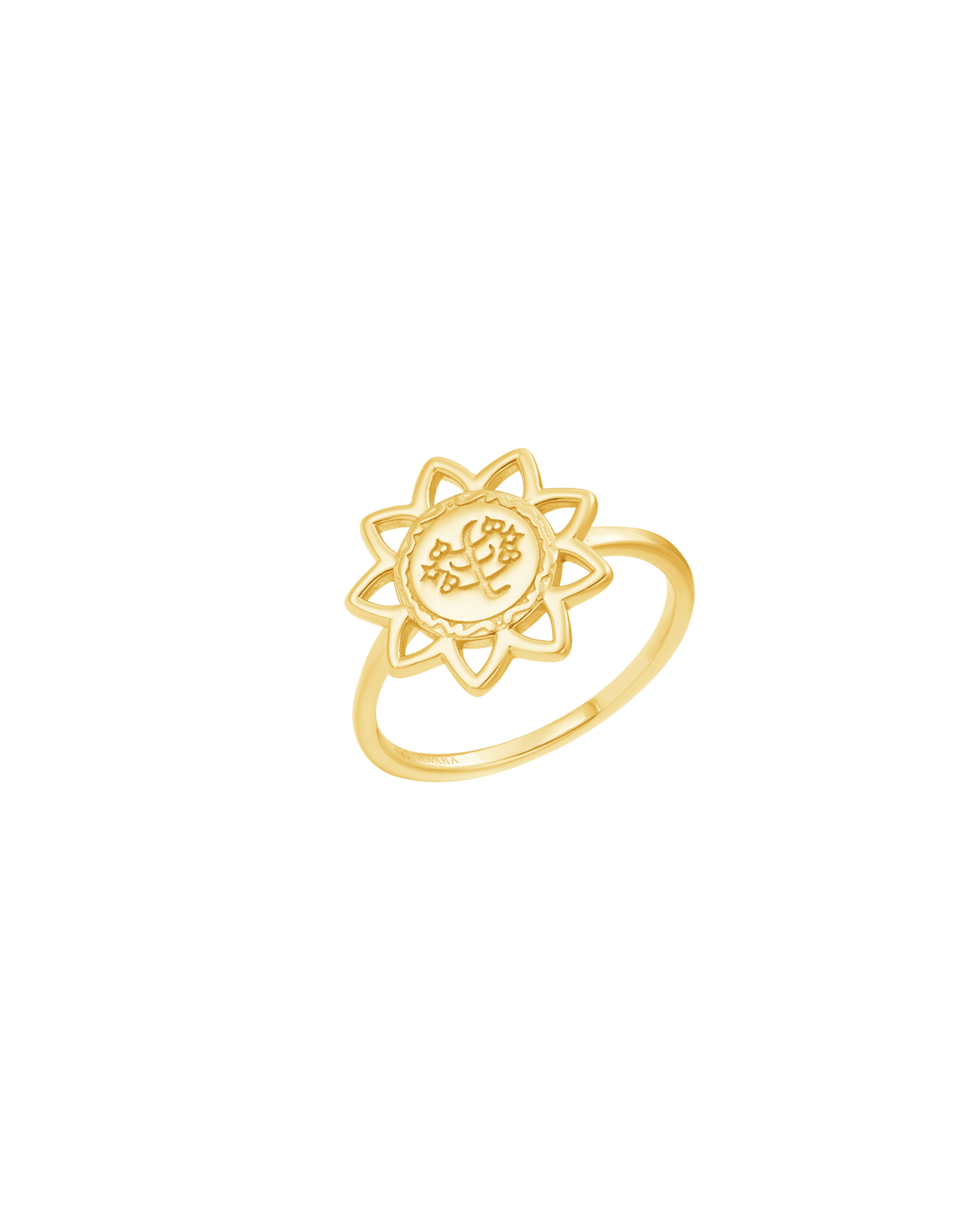 Nine-Pointed Star Ring