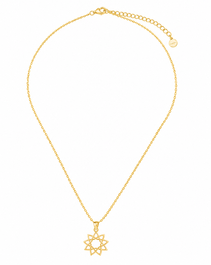 Nine-Pointed Star Necklace