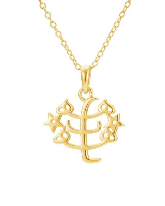 Ringstone Pendant Necklace