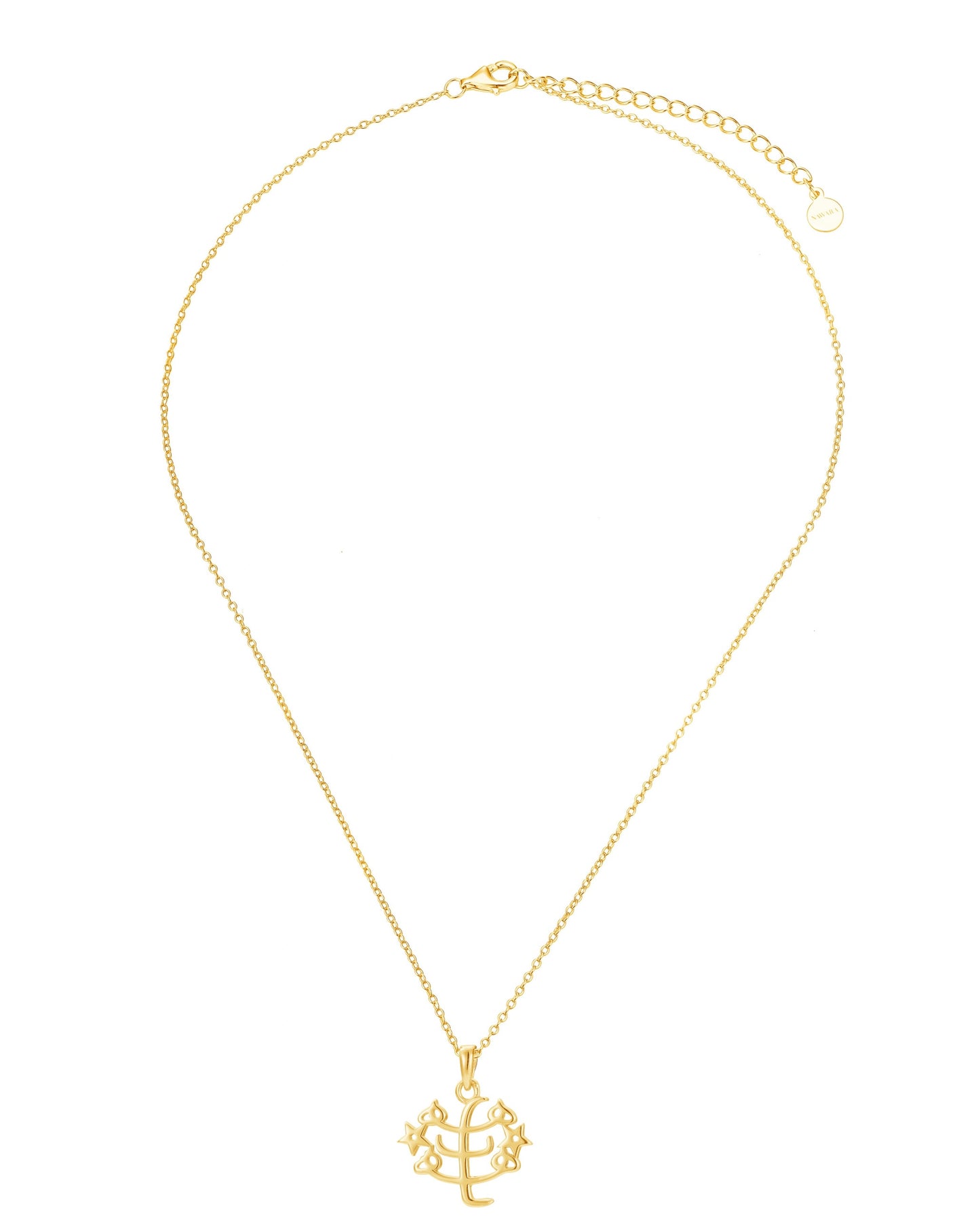 Ringstone Pendant Necklace