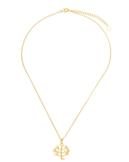Ringstone Pendant Necklace